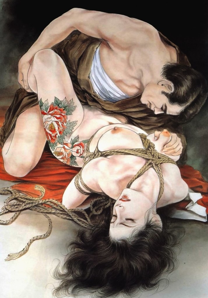 Ozuma Kaname — шибари, секс — рисунок №89