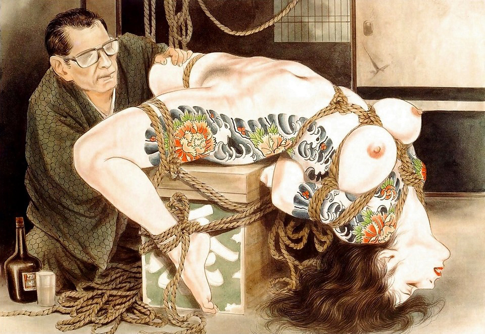 Ozuma Kaname — шибари — рисунок №150