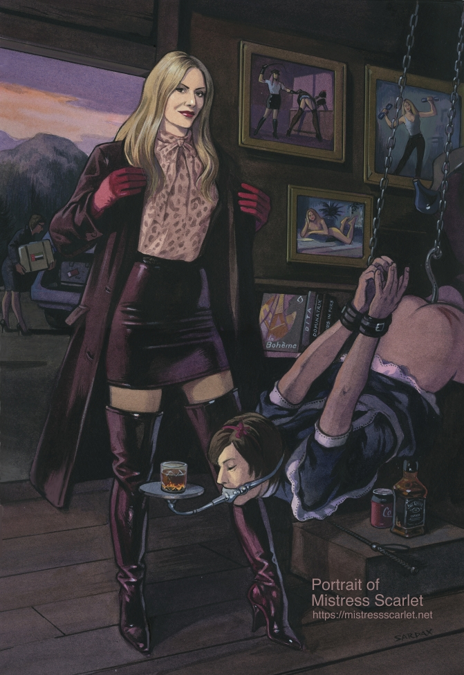 Sardax — Mistress Scarlet — рисунок №992