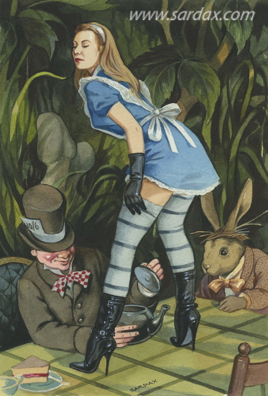 Sardax — Alice in Wonderland I — рисунок №1044