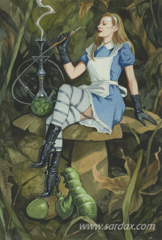 Sardax — Alice in Wonderland I — рисунок №1046