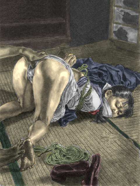 Muku Youji — бондаж, кляп — рисунок №1336