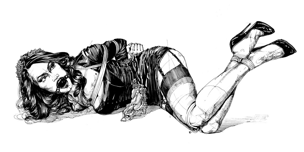 Yury Fadeev — Laying Lady — рисунок №1571