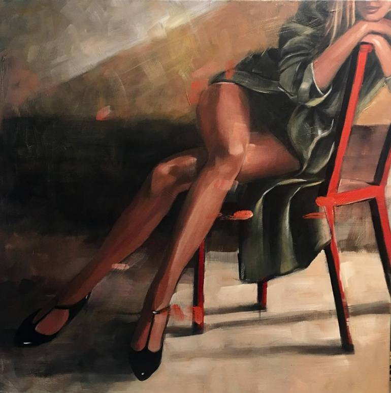 Pascale Taurua — Red chair