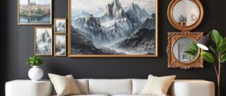 Декор стен картины постеры зеркала