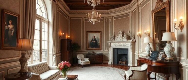 Классический интерьер элегантность и традиции