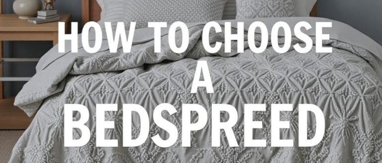Покрывало на кровать как выбрать
