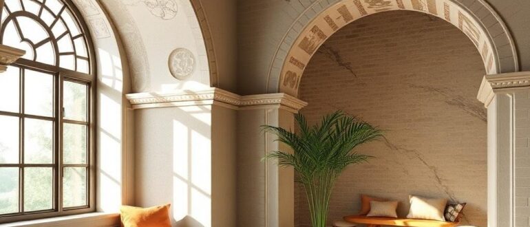 Ниши и арки в интерьере архитектурные детали