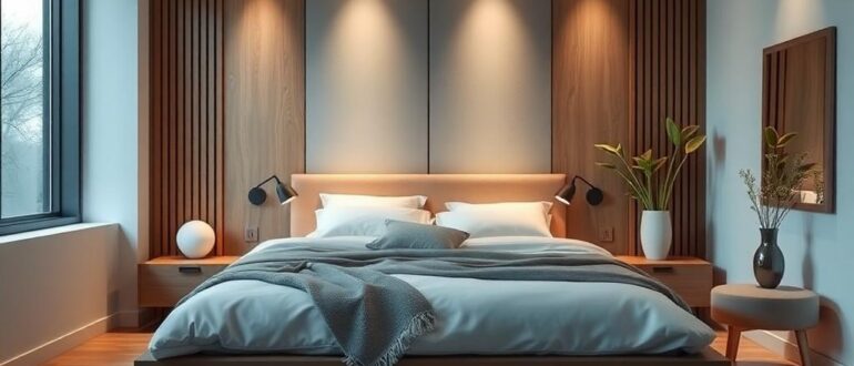 Кровать в интерьере центральный элемент спальни