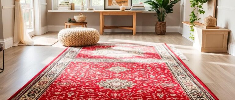 Ковер в интерьере тепло и уют